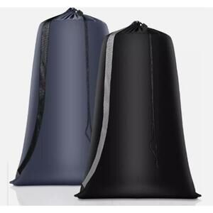Durable Tear-Proof Laundry Bag Set 2 pack - Great for Dorms & Travel